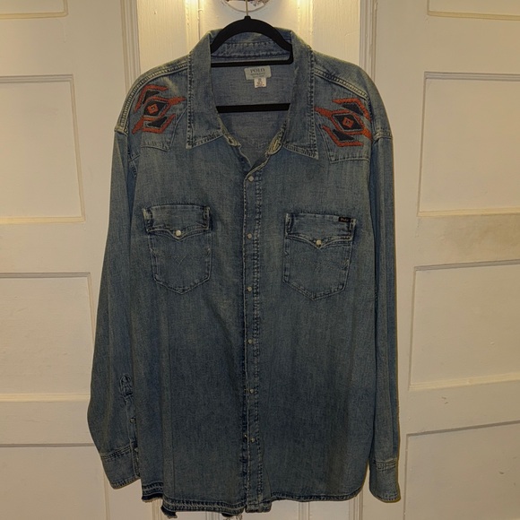Denim & Supply Ralph Lauren Other - Denim & Supply Ralph Lauren Blue Denim Shirt